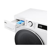 LG 9 kg parní pračka LG | 1200 ot./min | Direct Drive™ | AI DD, FLR5A92WW