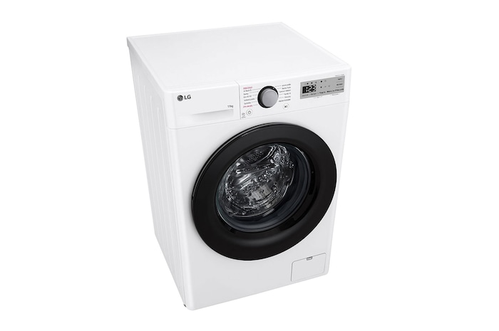 left side with closed detergent port