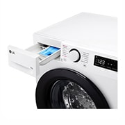 LG 10 kg parní pračka LG | 1400 ot./min | Direct Drive™ | AI DD™, FSR5A04WL