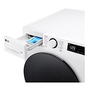 LG 13 kg parní pračka LG | A | 1400 ot./min | Direct Drive™ | AI DD™, FSR5A34WG