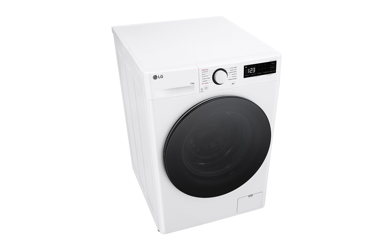 LG 13 kg parní pračka LG | A | 1400 ot./min | Direct Drive™ | AI DD™, FSR5A34WG