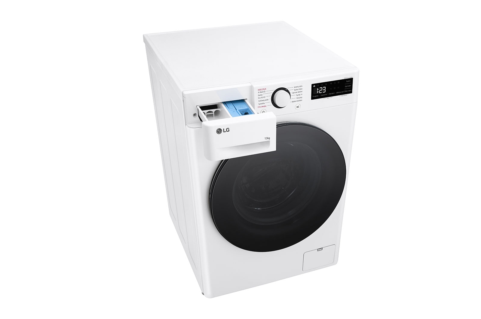 LG 13 kg parní pračka LG | A | 1400 ot./min | Direct Drive™ | AI DD™, FSR5A34WG