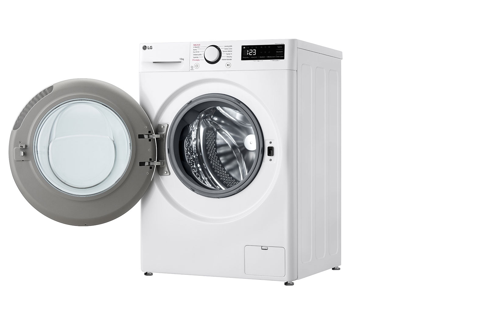 LG 13 kg parní pračka LG | A | 1400 ot./min | Direct Drive™ | AI DD™, FSR5A34WG