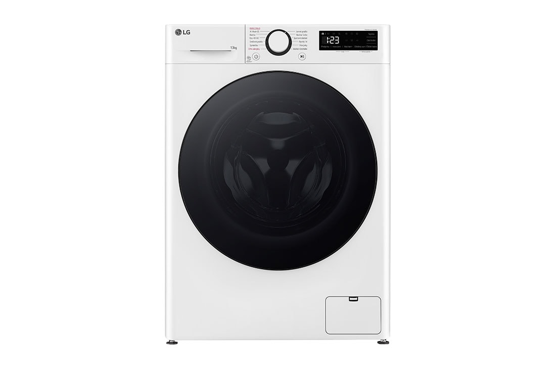 LG 13 kg parní pračka LG | A | 1400 ot./min | Direct Drive™ | AI DD™, FSR5A34WG