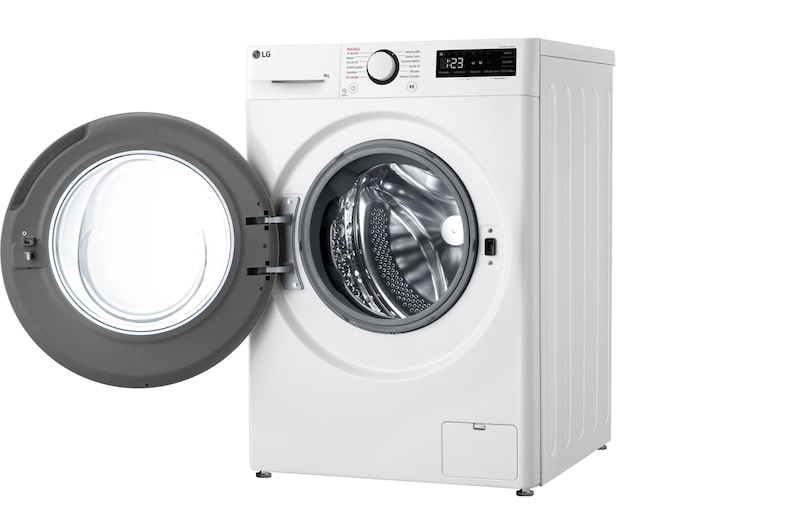 LG Parní pračka LG | 9 kg | A | 1400 ot./min | Direct Drive™ | AI DD™|Bílá, FSR5A94WL