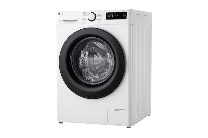 LG Parní pračka LG | 9 kg | A | 1400 ot./min | Direct Drive™ | AI DD™|Bílá, FSR5A94WL