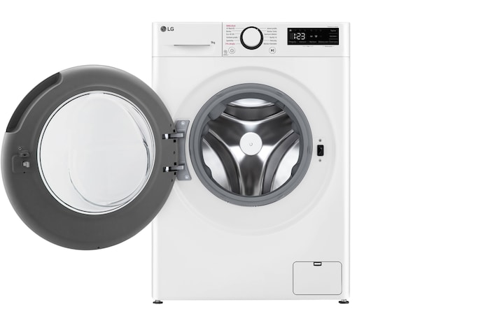 LG Parní pračka LG | 9 kg | A | 1400 ot./min | Direct Drive™ | AI DD™|Bílá, FSR5A94WL