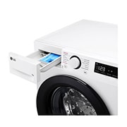 LG 9 kg parní pračka LG | A | 1400 ot./min | Direct Drive™ | AI DD™, FSR5A94WL