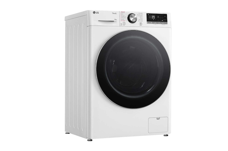 LG Parní pračka LG | 10 kg | A | 1400 ot./min | Direct Drive™ | AI DD™ |Bílá, FSR7A04WC