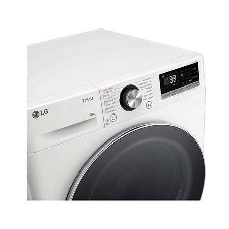 LG Parní pračka LG | 10 kg | A | 1400 ot./min | Direct Drive™ | AI DD™ |Bílá, FSR7A04WC