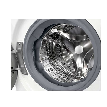 LG Parní pračka LG | 10 kg | A | 1400 ot./min | Direct Drive™ | AI DD™ |Bílá, FSR7A04WC