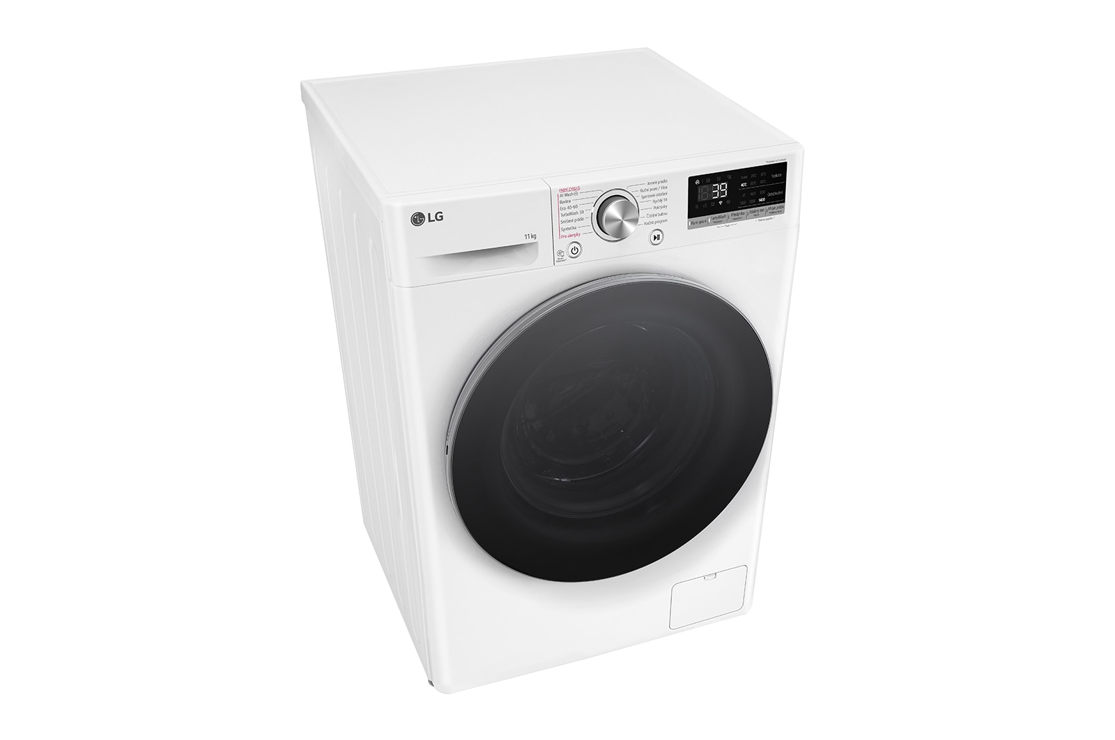 LG Parní pračka LG | 11 kg | A | 1400 ot./min | Direct Drive™ | AI DD™ |Bílá, FSR7A14WS