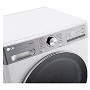 LG 9 kg parní pračka LG | 1400 ot./min | Direct Drive™ | AI DD™ | TurboWash™360°, FSR9A94WC