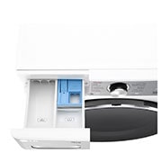 LG 9 kg parní pračka LG | 1400 ot./min | Direct Drive™ | AI DD™ | TurboWash™360°, FSR9A94WC