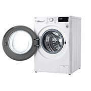 LG 6.5 kg slim parní pračka, 1200 ot./min, E  (v rozsahu A až G), Direct Drive™, Přidat prádlo, FW26V2WN3