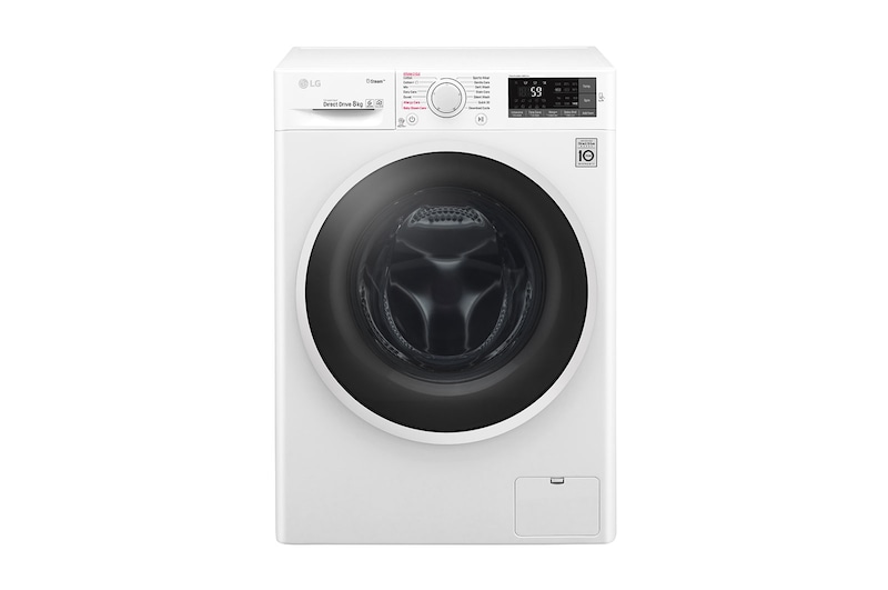 LG 8 kg parní pračka, 1400 ot./min, A+++ (v rozsahu A+++ až D), 6 Motion DD, Direct Drive™, Steam™ - parní praní, ThinQ™, Přidat prádlo, 14 programů, FW84J6TY0