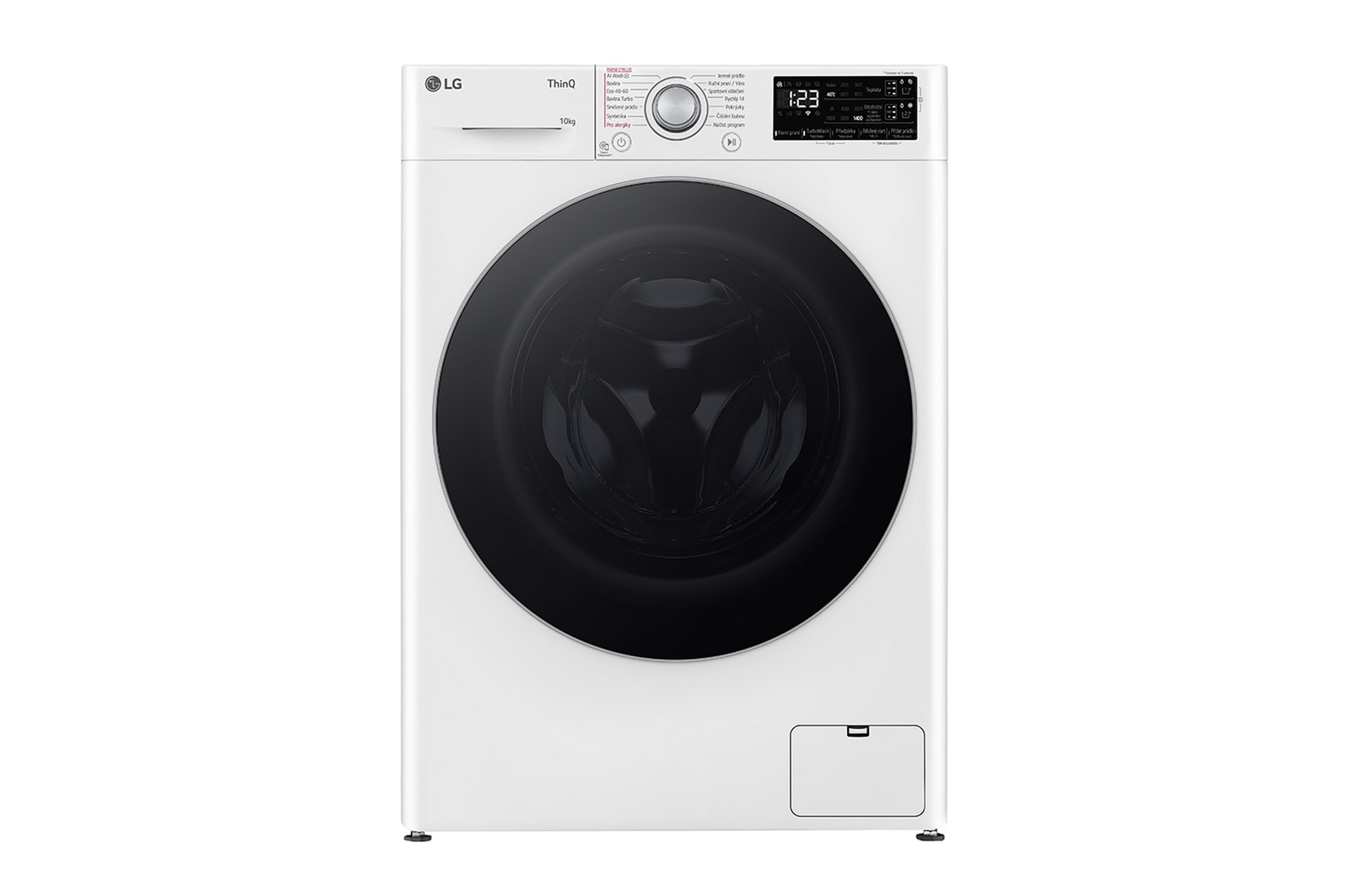 LG PRACÍ SET | 10 kg Pračka FASR3A04WS + 8 kg Sušička RC8TV9AVHN + Výsuvný mezikus, LAUNWDSN23