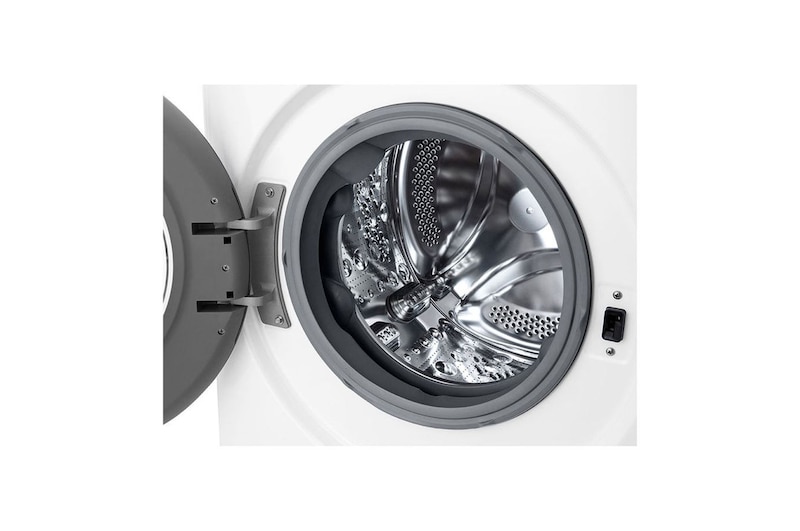 side perspective open door view