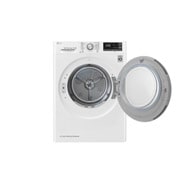 LG 8 kg sušička, A+++ (v rozsahu A+++ až D), 14 programů, 13 přídavných možností, 3 možnosti sušení, ThinQ™ + WiFi připojení, RC81EU2AV3W