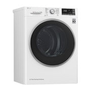 LG 8 kg sušička, A+++ (v rozsahu A+++ až D), 14 programů, 13 přídavných možností, 3 možnosti sušení, ThinQ™ + WiFi připojení, RC81U2AV3W