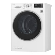 LG 8 kg sušička, A+++ (v rozsahu A+++ až D), 14 programů, 13 přídavných možností, 3 možnosti sušení, ThinQ™ + WiFi připojení, RC81U2AV3W