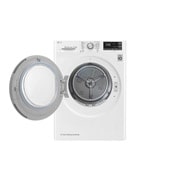 LG 8 kg sušička, A+++ (v rozsahu A+++ až D), 14 programů, 13 přídavných možností, 3 možnosti sušení, ThinQ™ + WiFi připojení, RC81U2AV3W