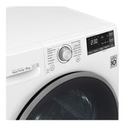 LG 8 kg sušička, A+++ (v rozsahu A+++ až D), 14 programů, 13 přídavných možností, 3 možnosti sušení, ThinQ™ + WiFi připojení, RC81U2AV3W