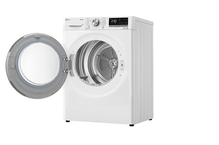 LG Sušička LG | 8 kg | DUAL Inverter Heat Pump™|ThinQ™|Bílá, RC81V9AV3N