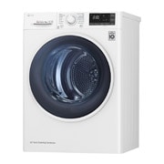 LG 8 kg sušička, A+++ (v rozsahu A+++ až D), 14 programů, 13 přídavných možností, 3 možnosti sušení, ThinQ™ + WiFi připojení, RC82EU2AV4Q