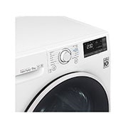 LG 8 kg sušička, A+++ (v rozsahu A+++ až D), 14 programů, 13 přídavných možností, 3 možnosti sušení, ThinQ™ + WiFi připojení, RC82EU2AV4W