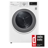 Sušička LG | 8 kg | DUAL Inverter Heat Pump™ |ThinQ™|Bílá