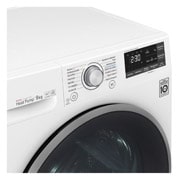 LG 9 kg sušička, A+++ (v rozsahu A+++ až D), 14 programů, 13 přídavných možností, 3 možnosti sušení, ThinQ™ + WiFi připojení, RC91U2AV3W