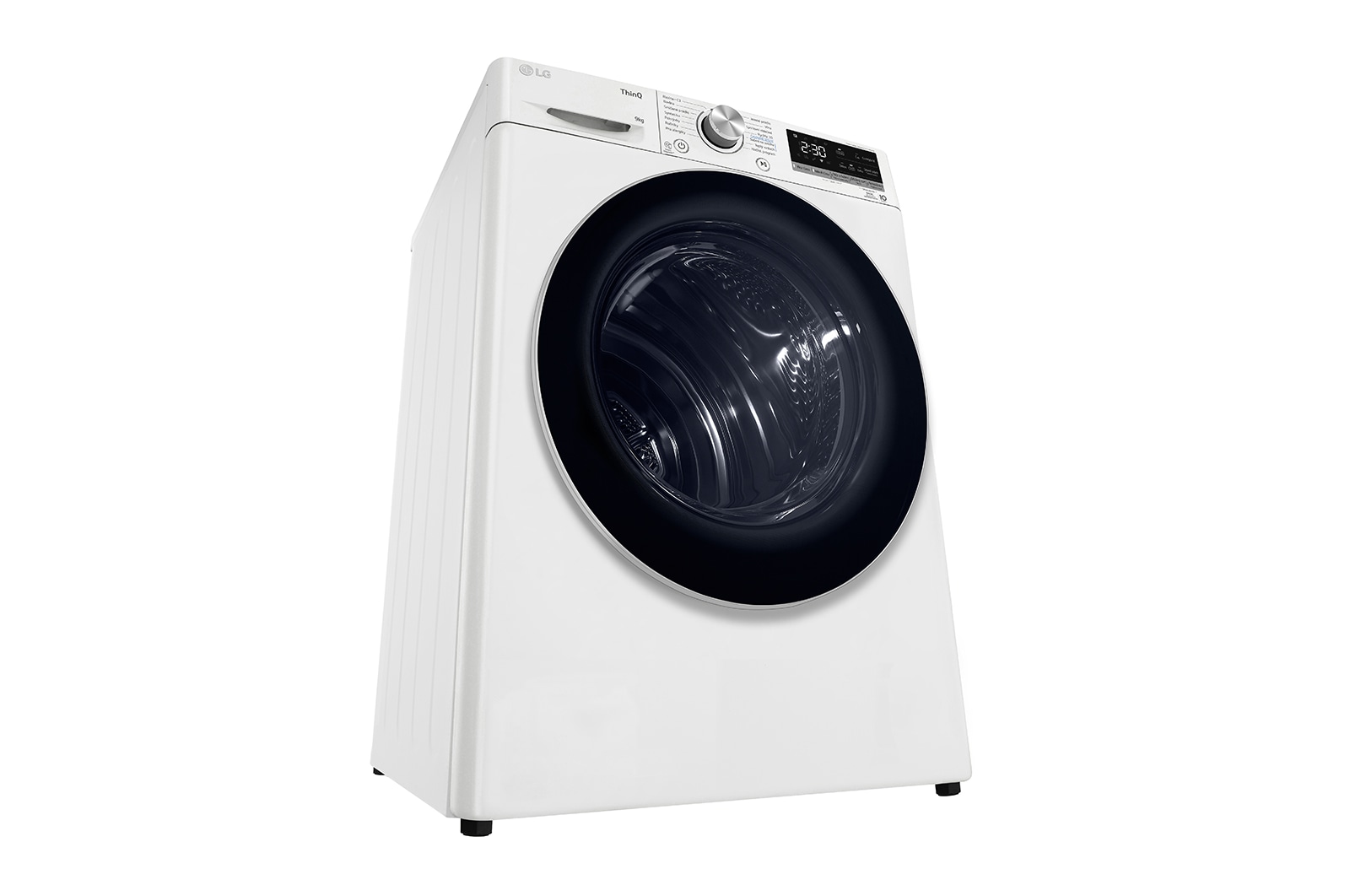 LG Sušička LG | 9 kg | DUAL Inverter Heat Pump™ |ThinQ™|Bílá, RC91V9AV3N