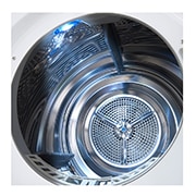 LG Sušička LG | 9 kg | DUAL Inverter Heat Pump™ |ThinQ™|Bílá, RC91V9AV3N