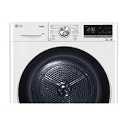 LG Sušička LG | 9 kg | DUAL Inverter Heat Pump™ |ThinQ™|Bílá, RC91V9AV3N