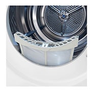 LG 9 kg sušička LG | Dual Inverter | automatické čištění kondenzátoru | ThinQ™, RC91V9AVSN