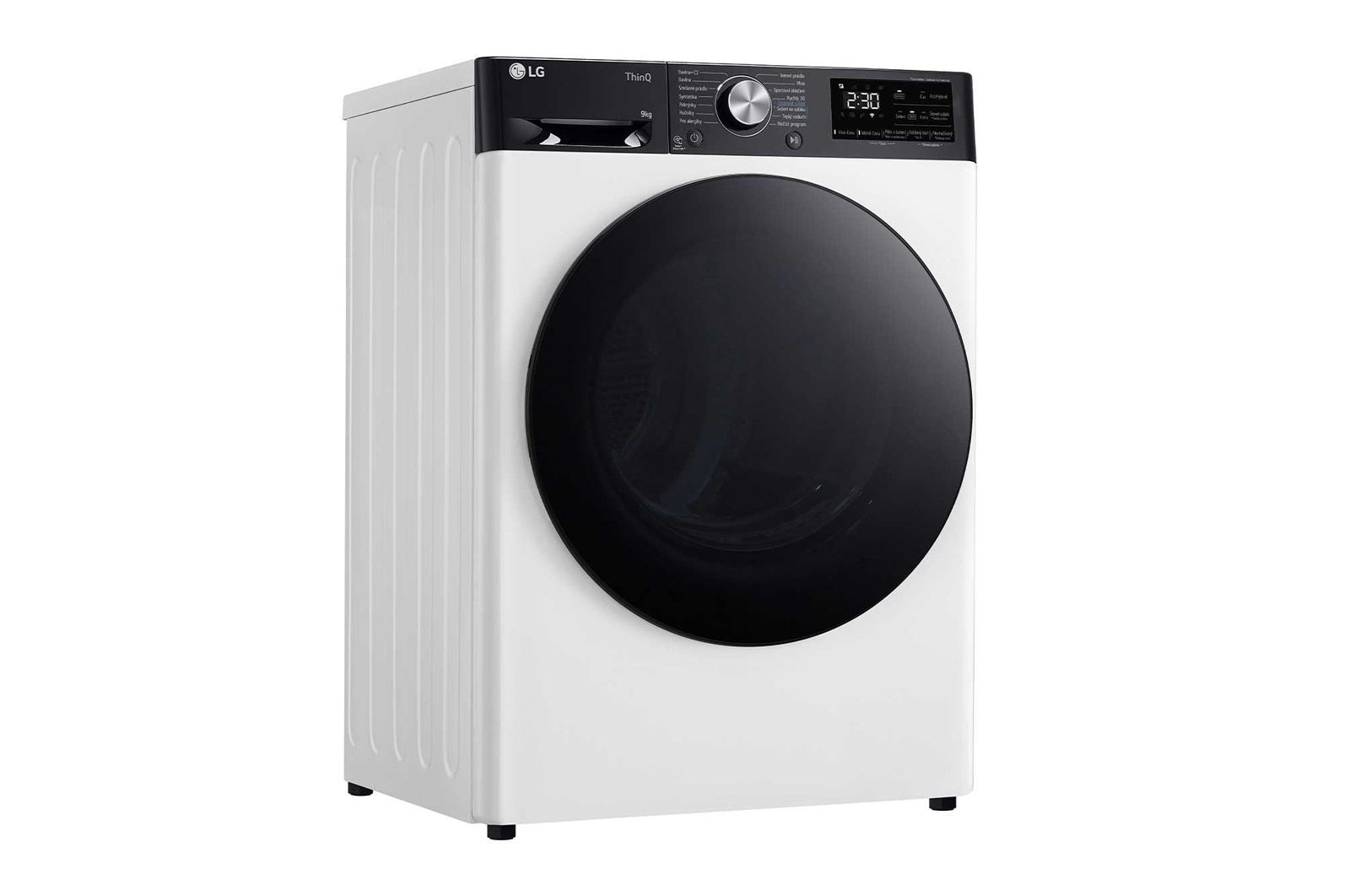 LG 9 kg sušička LG | Režim Energie / Čas | automatické čištění kondenzátoru | Wi-Fi, RH91V9LVEN