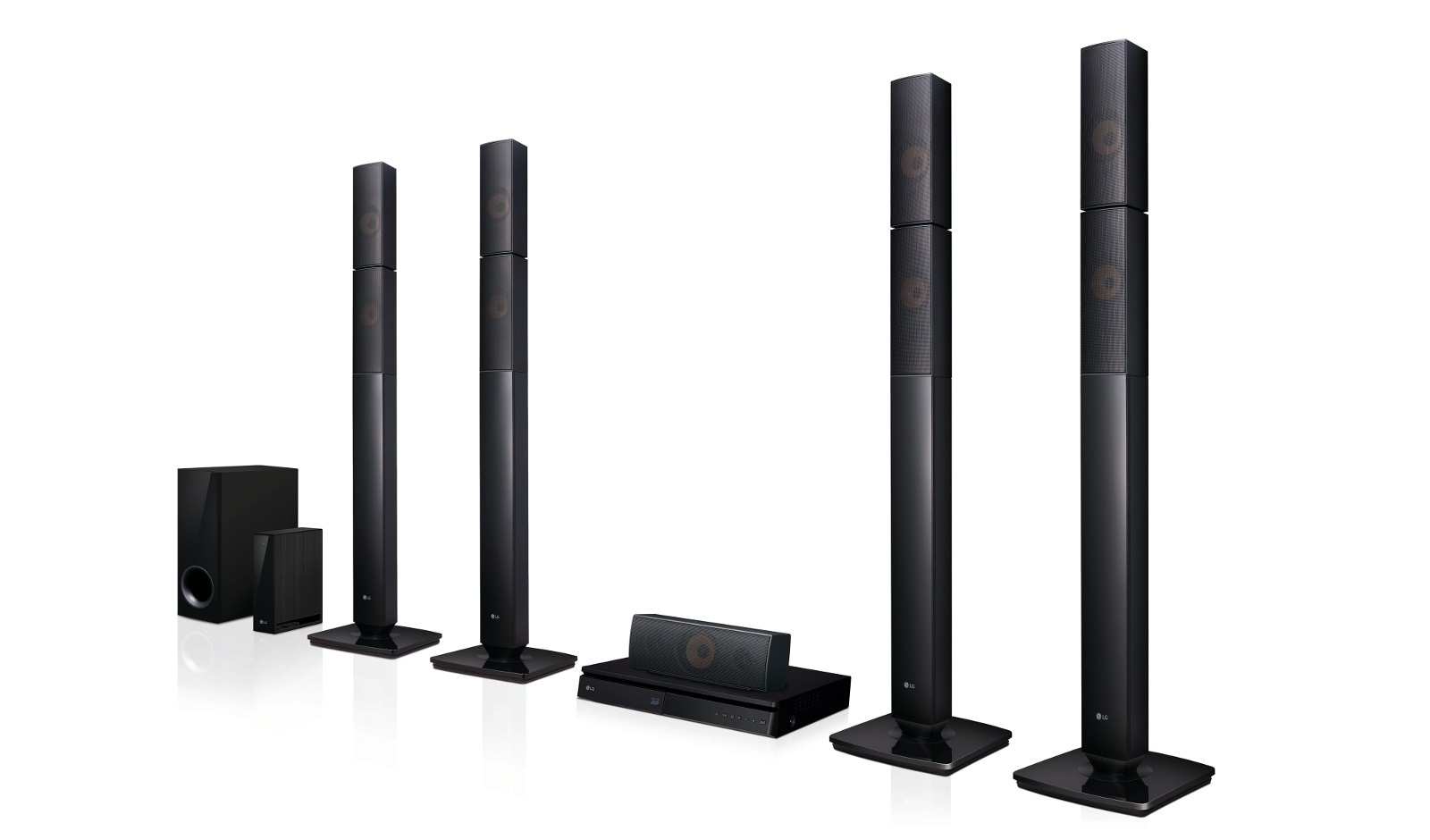 LG LHB655NW 3D Blu-ray™ / DVD Home Theater System, LHB655NW