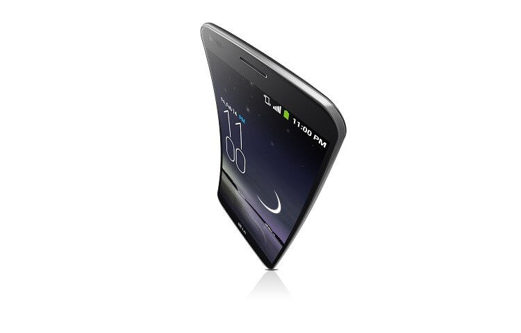 LG G Flex - 6" P-OLED displej, 2 GB RAM, 32GB interní paměť, 13MPx fotoaparát, 2,26GHz Quad-Core Qualcomm® Snapdragon™ 800, 3400 mAh baterie, D955