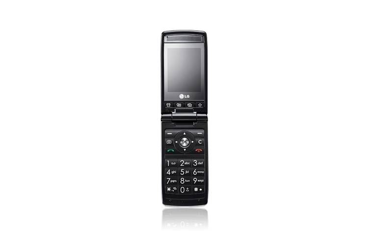 LG Stylové véčko se snadným ovládáním a dvěma displeji, KF300