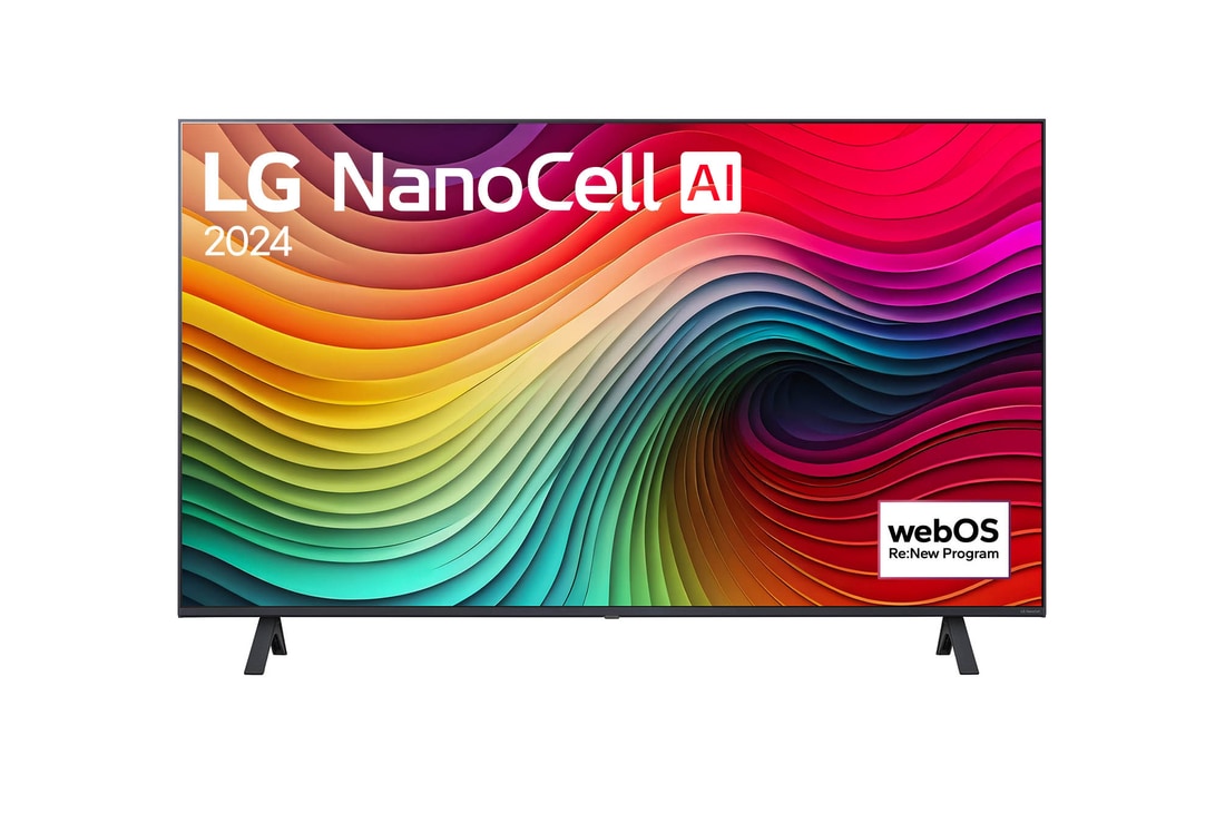 LG 43" LG NanoCell AI NANO81 4K Smart TV 2024, 43NANO81T6A