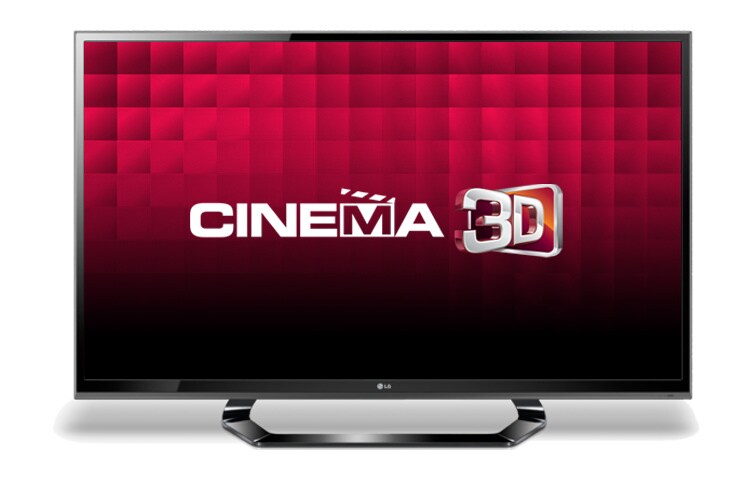 LG 47” LED CINEMA 3D TV, Full HD, MCI 200, DLNA, satelitní tuner DVB-S2, Dual Play, součástí balení jsou 4 ks 3D brýlí., 47LM615S