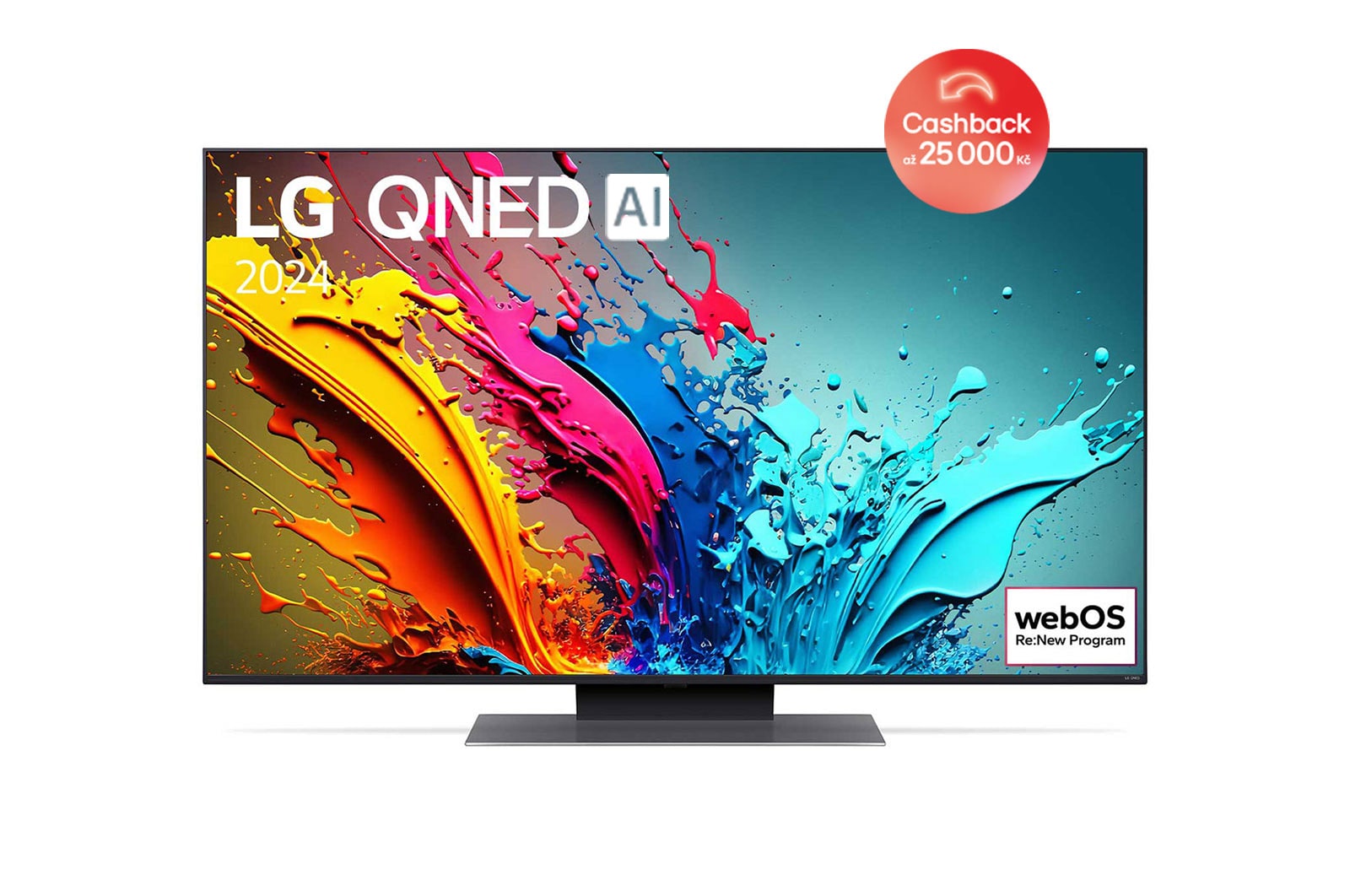 LG 50" LG QNED AI QNED87 4K Smart TV 2024, 50QNED87T6B