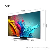 LG 50" LG QNED AI QNED86 4K Smart TV 2024, 50QNED86T6A