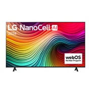 LG 50" LG NanoCell AI NANO82 4K Smart TV 2024, 50NANO82T6B