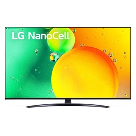 Pohled na televizor LG NanoCell zepředu