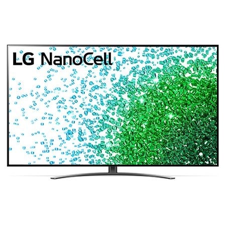 Přední pohled na LG NanoCell TV