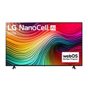 LG 75" LG NanoCell AI NANO81 4K Smart TV 2024, 75NANO81T6A