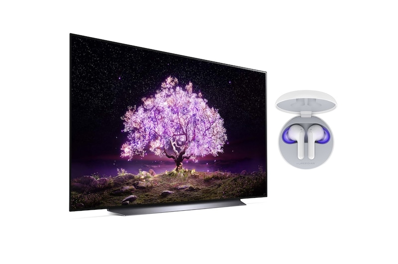 LG BALÍČEK KINO | Televizor OLED65C11LB + TONE Free HBS-FN6 WH, OLED65C1FN6