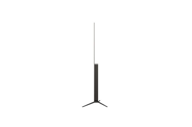 Boční pohled na LG OLED AI B5 4K Smart TV.